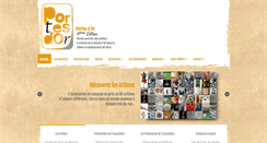 Desktop Screenshot of portesdor.fr